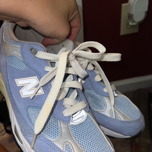 Blue USA new balance sneakers size 8/8.5 - Picture 5 of 6